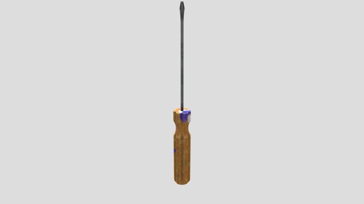 ScrewDriverVer01 3D Model