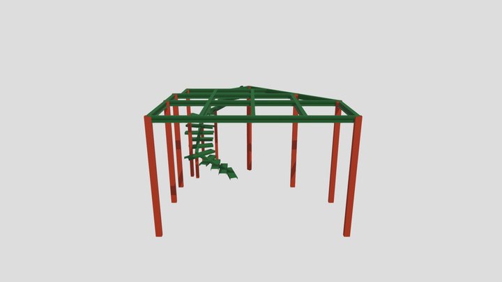 Mezanino - Farmacêutica Jardins 3D Model