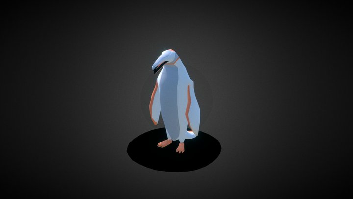 Pinguino Albino - At MoM / Puzzle Game 3D Model
