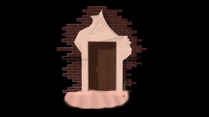 Old entrance to the First Dreamer's University 3D Model