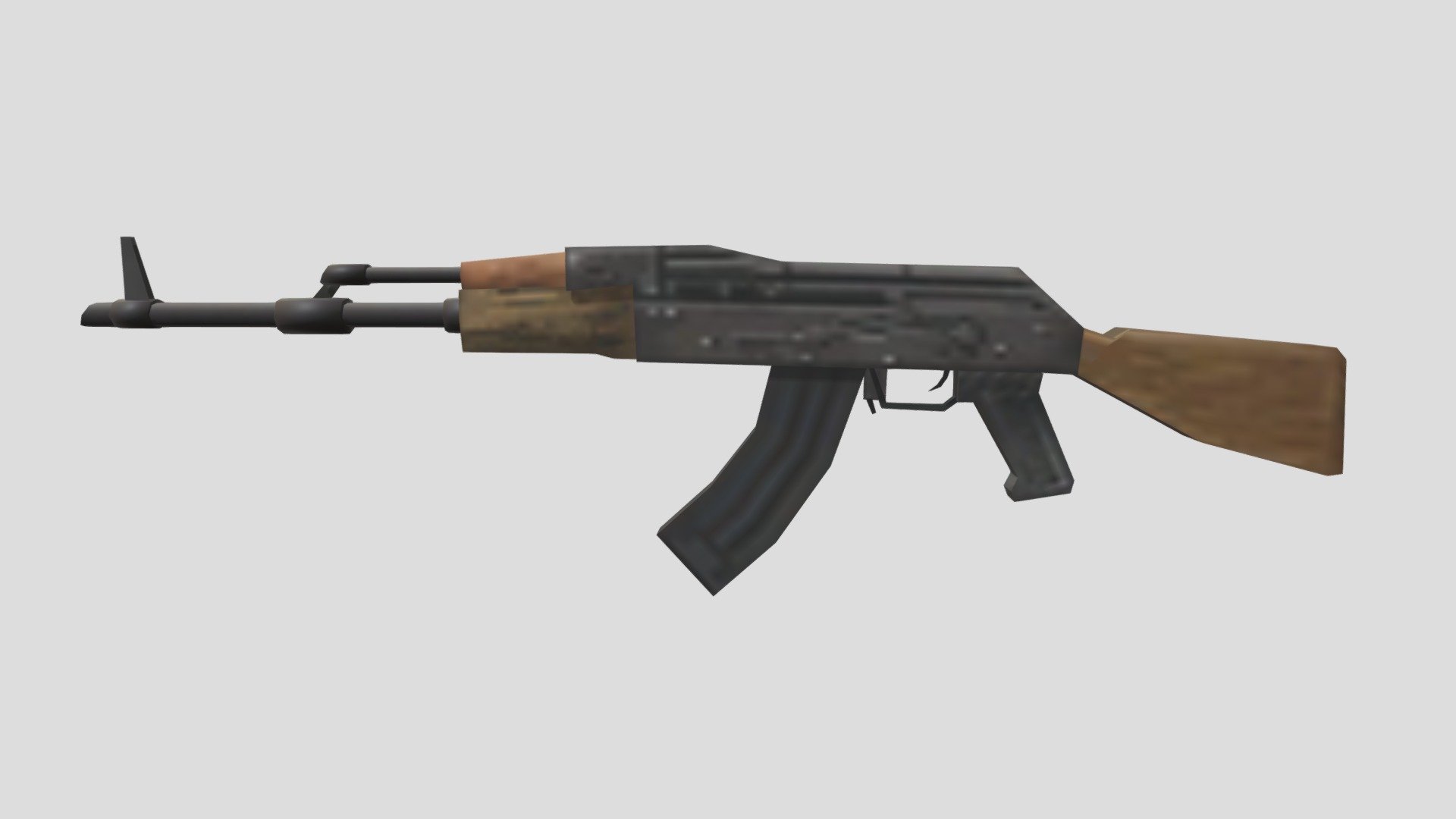 Dead frontier Rifle caliber AK 47 machine gun