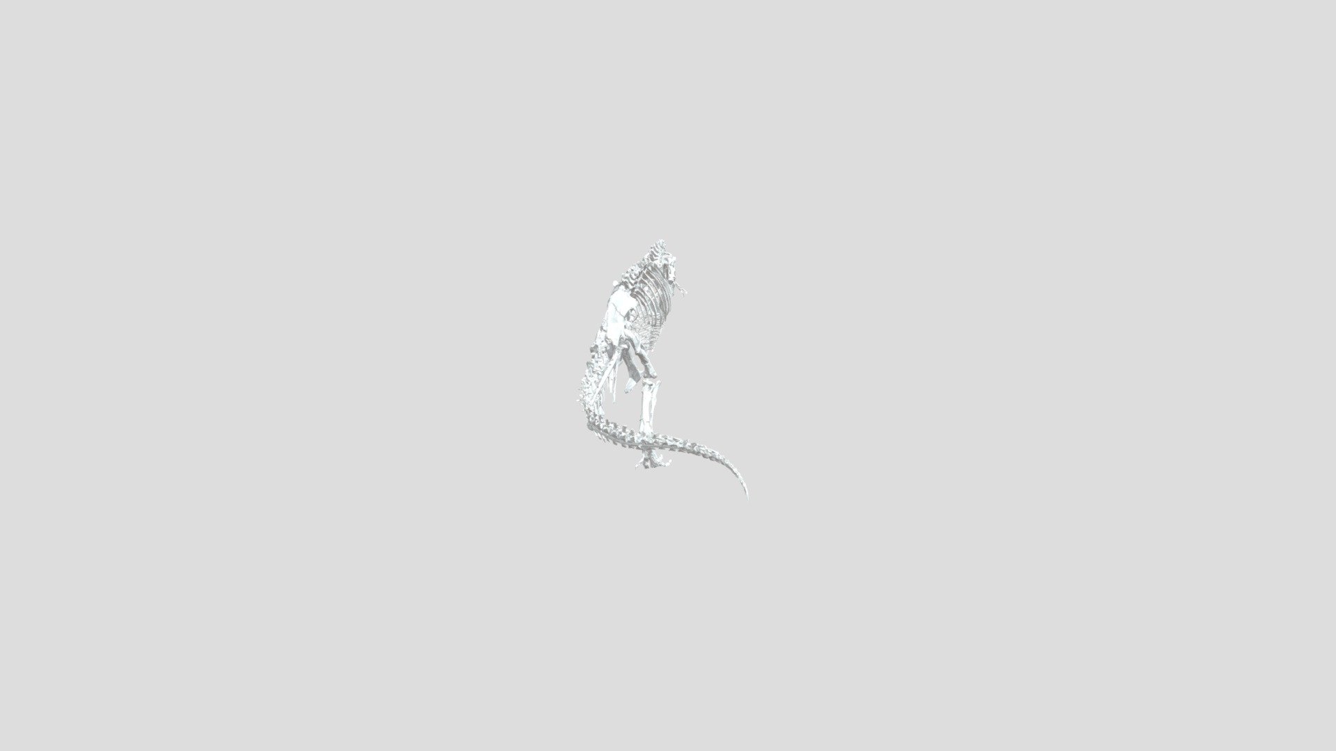 Winged T-rex Skeleton