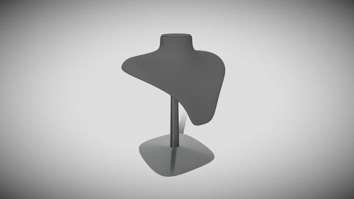 Jewelry Display for Necklace 3D Model