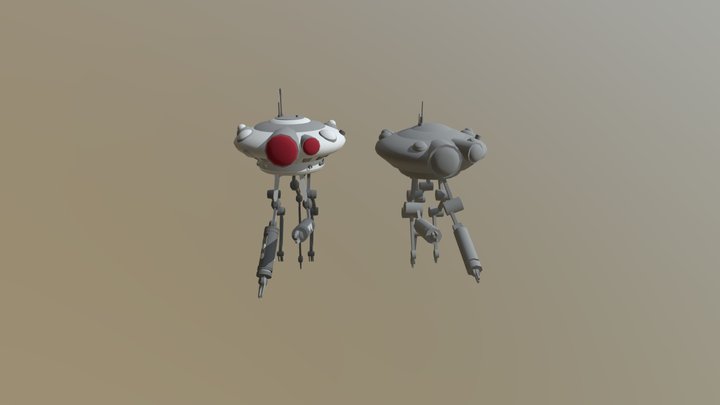 ID10 Droid 3D Model