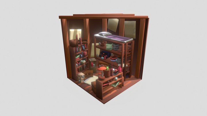 3D Room 3D Model