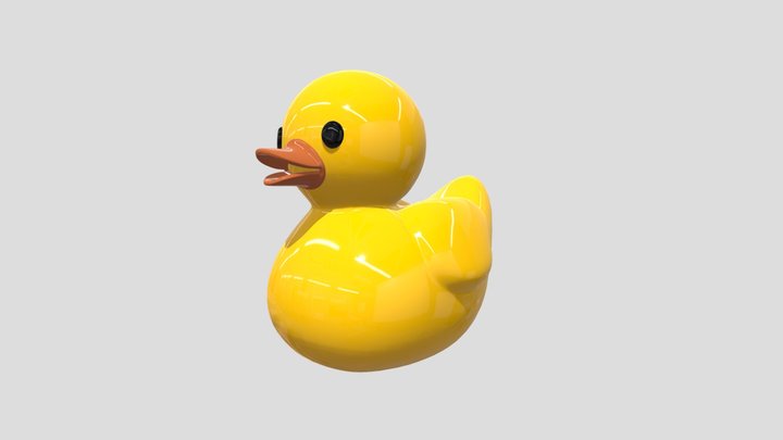 Rubber_duck_001 3D Model