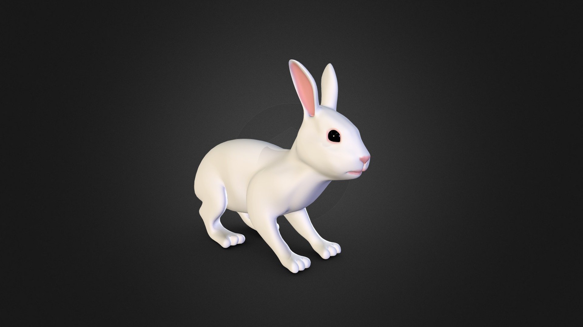 Rabbit - Download Free 3D model by KJ (@kj3dx) [8ae76fb] - Sketchfab