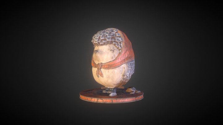 hedgehog 3D Model