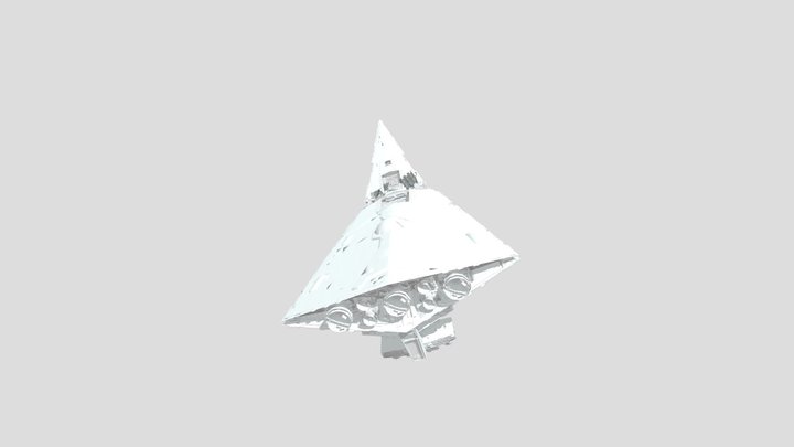 STAR WARS STAR DESTROYERS COMBAT 3D Model