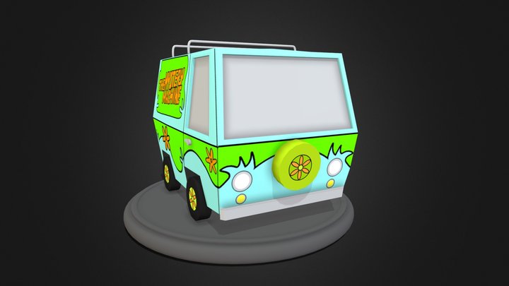 Vehicle - Mystery Machine 3D Model