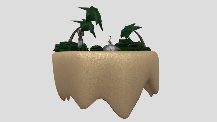 Fantasy Garden - Desert Sandbug 3D Model