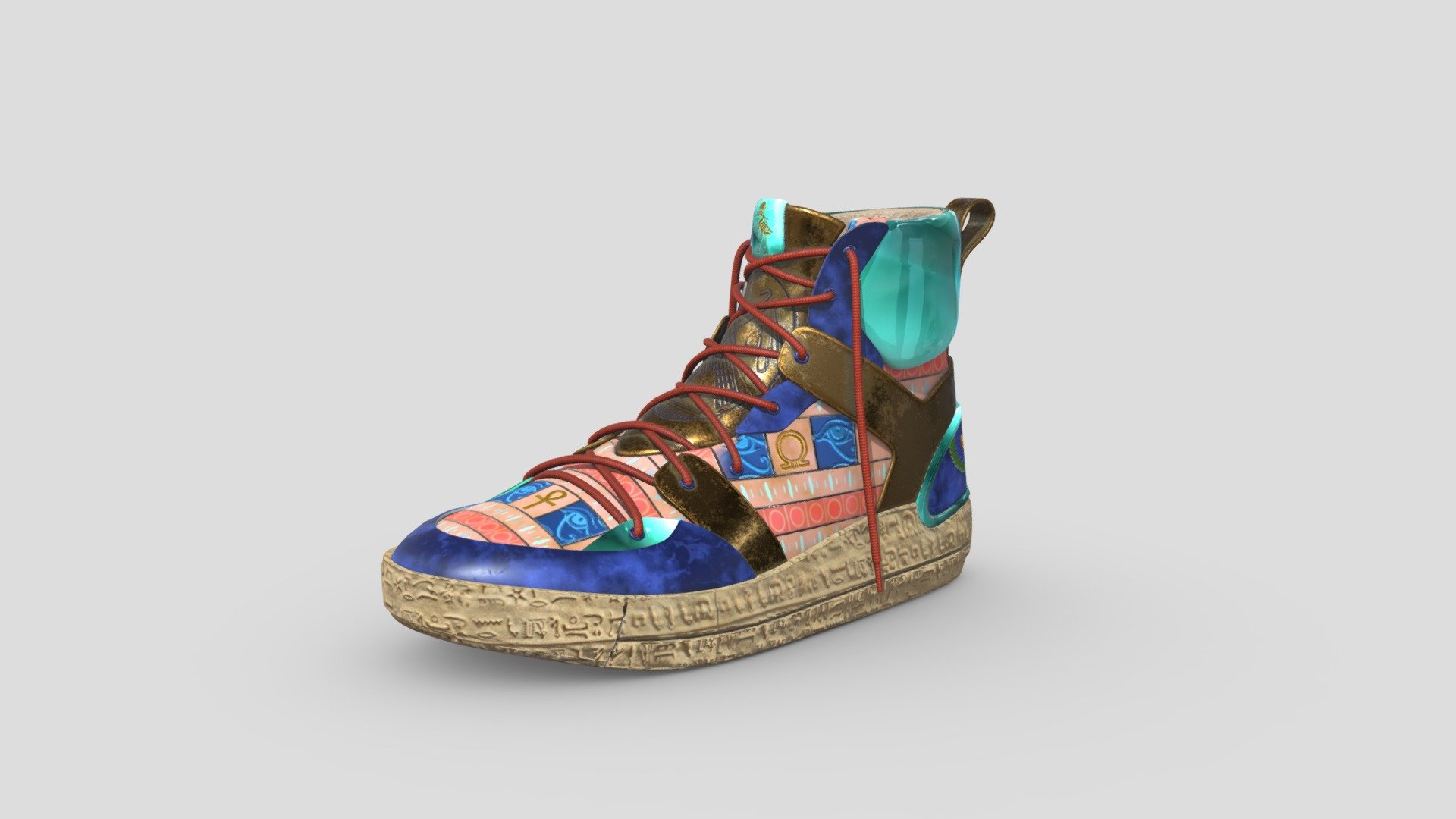 Anubis high-top sneakers
