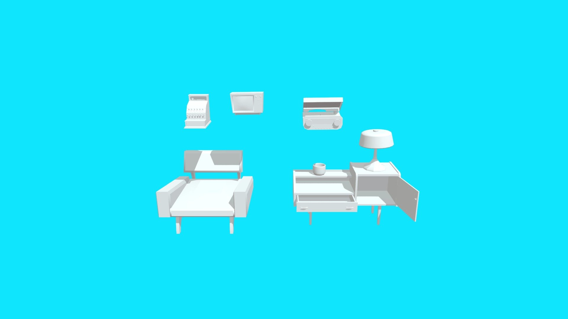 5 prop Block out - 3D model by MadrianoBaraona [8aec4b1] - Sketchfab