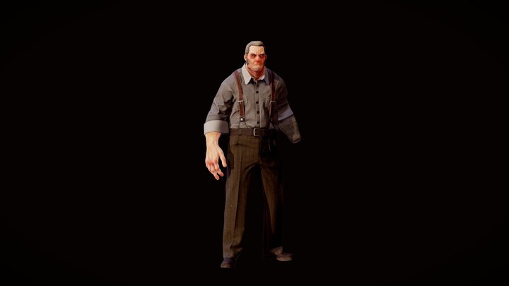William Dwyer 3D Model