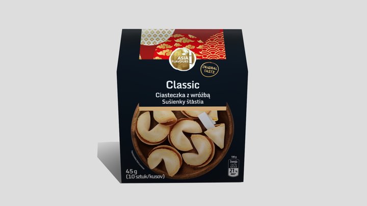 Box of Chinese fortune cookies Classic