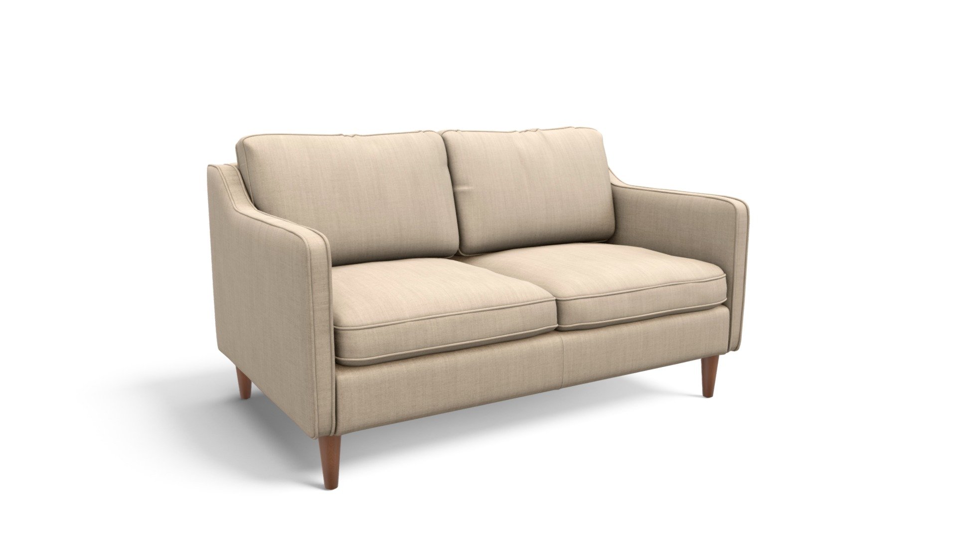 Walken 2 Seater Sofa, Calico Beige
