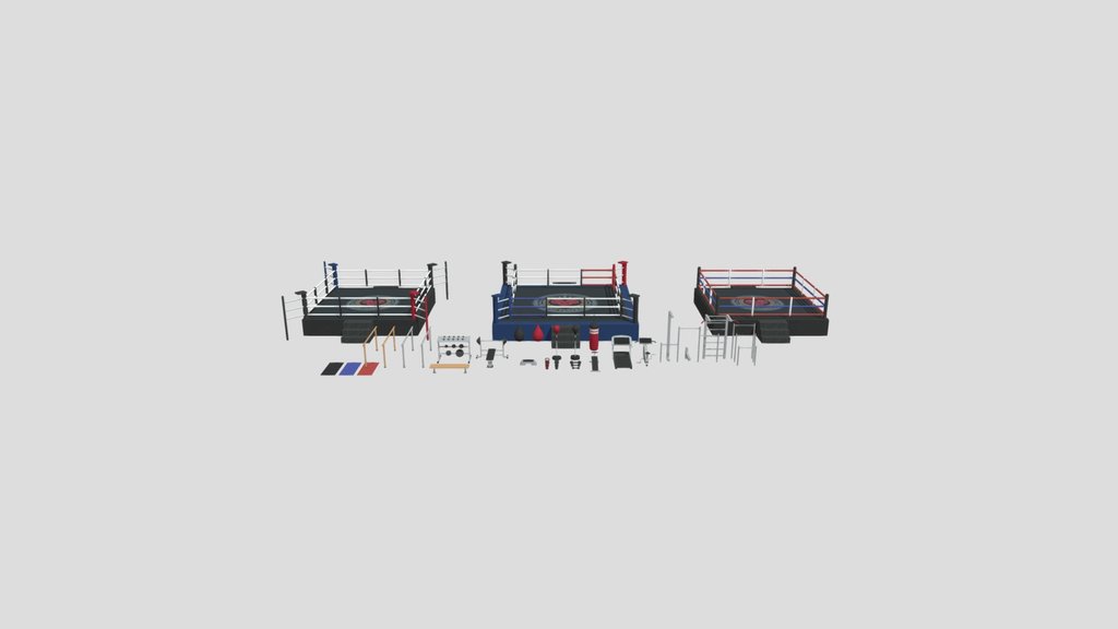 GAME READY GYM ENVIRONMENT ASSET PACK