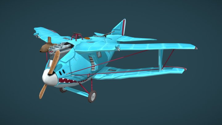 The Flying Circus Assignment - Howest DAE 3D Model