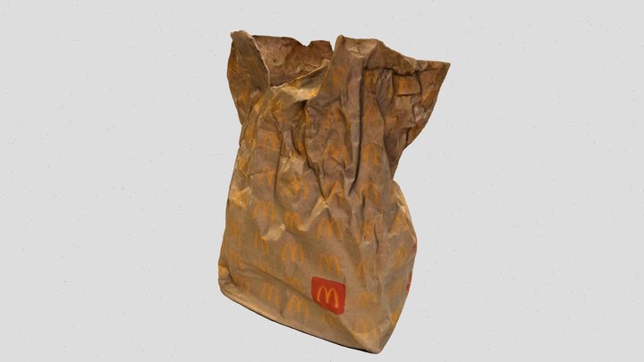McDonalds Bag 3D Model
