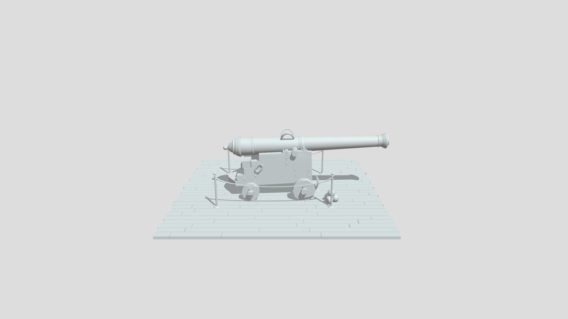 Cannon With Environment