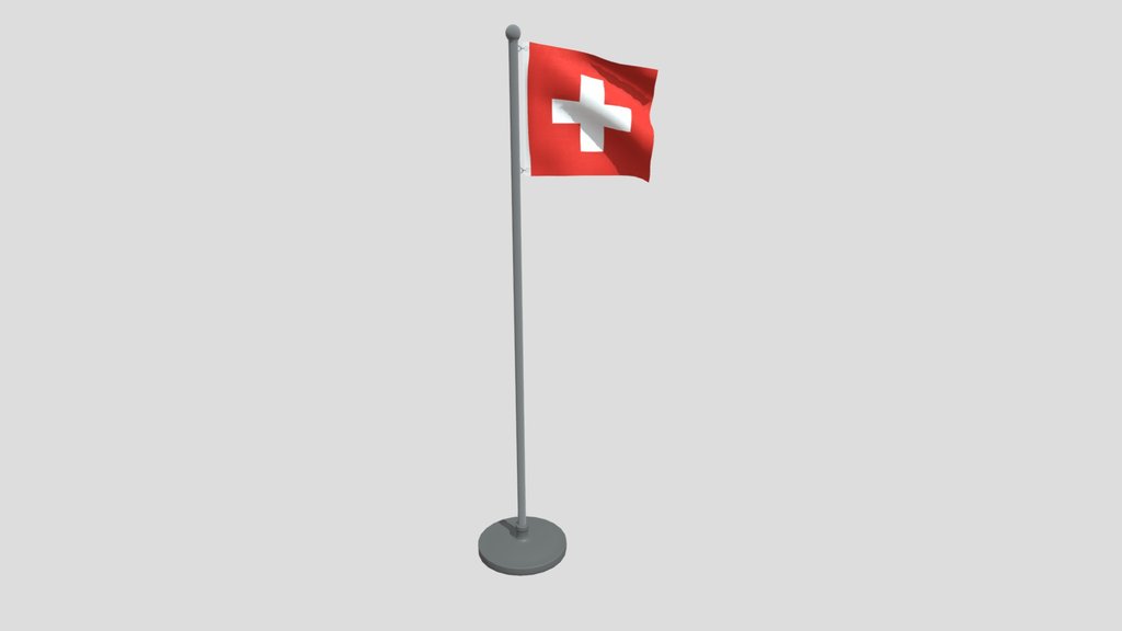 Animated Flag Of Switzerland