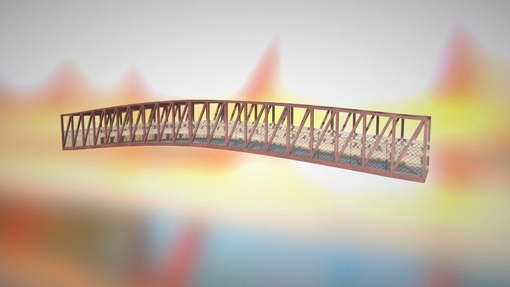 little arch bridge 3D Model