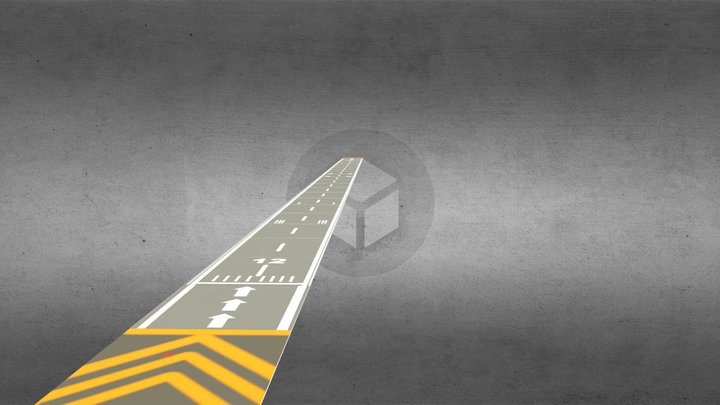 Landing Strip 3D Model