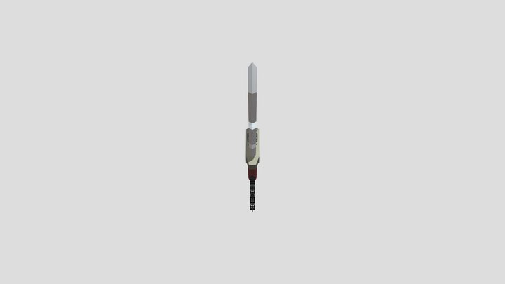 Inverted Spear of Heaven but scuffed 3D Model