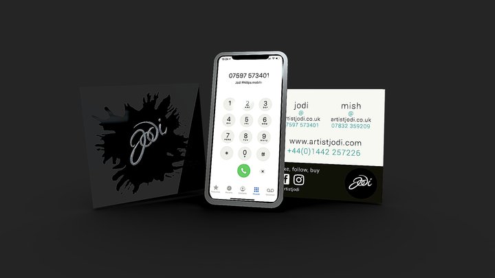 Business Card 3D Model