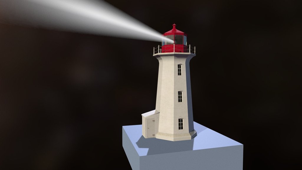 Lighthouse 3D model by q.win [8af3af9] Sketchfab