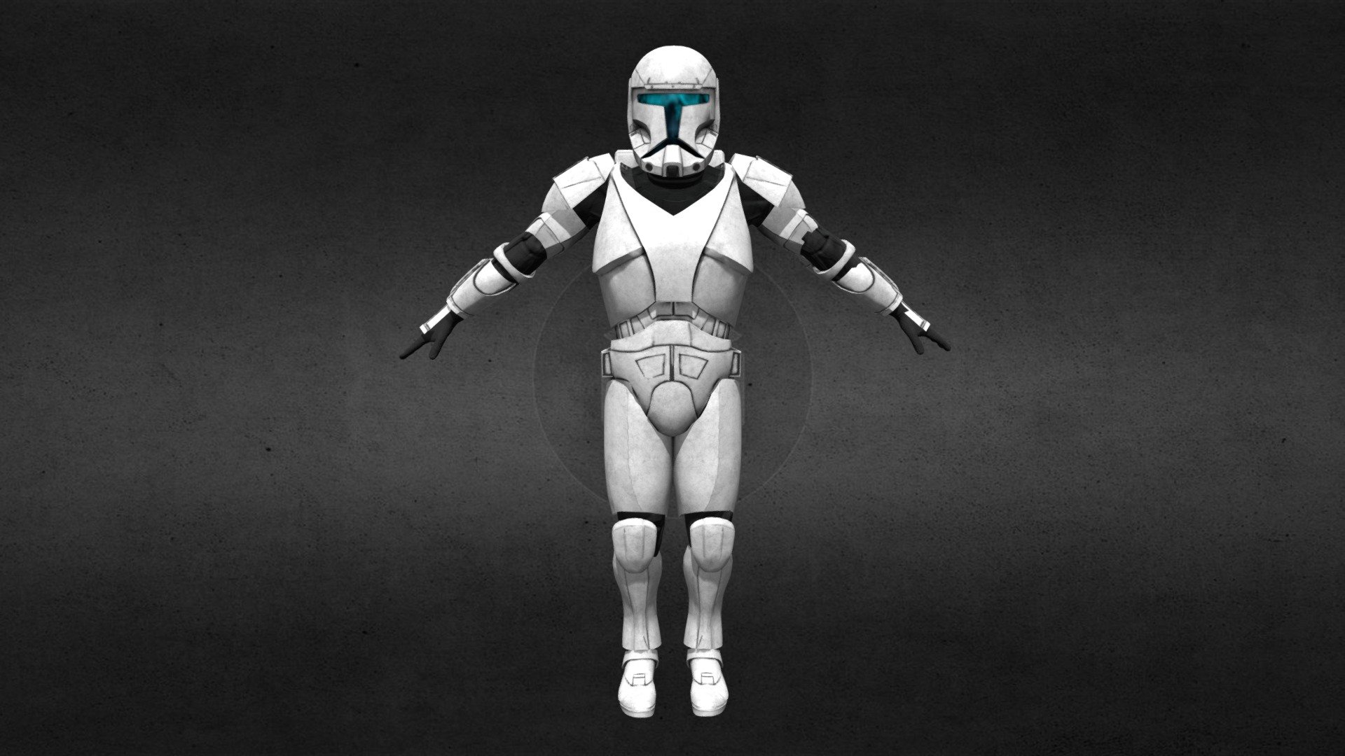 clone commando armor template