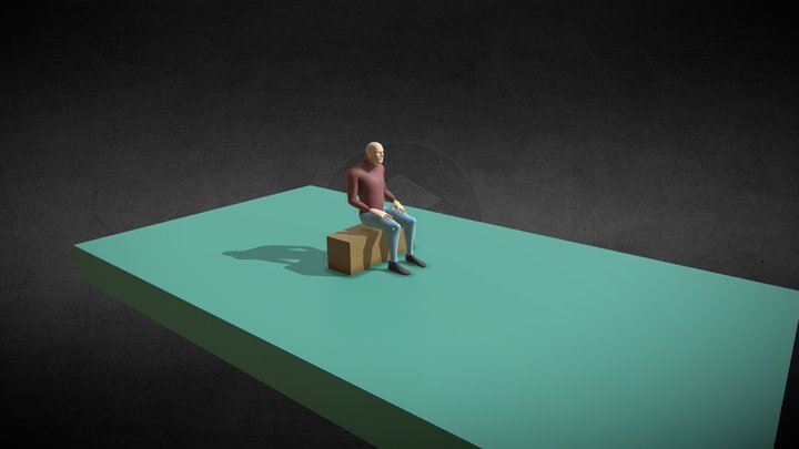 Exercise animation: Trying to lift 3D Model