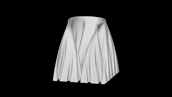 The Developing Hilbert Curve: Hilbert's Curtain 3D Model