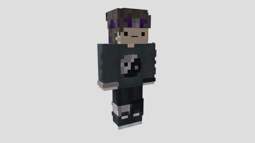 Wifies 3D Model – Minecraft Style Character
