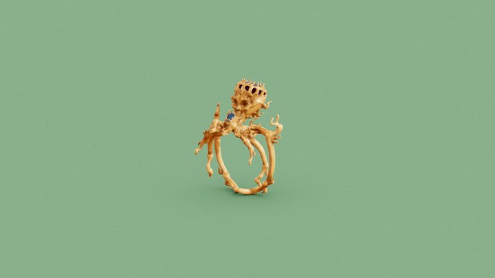 Araña 3D Model