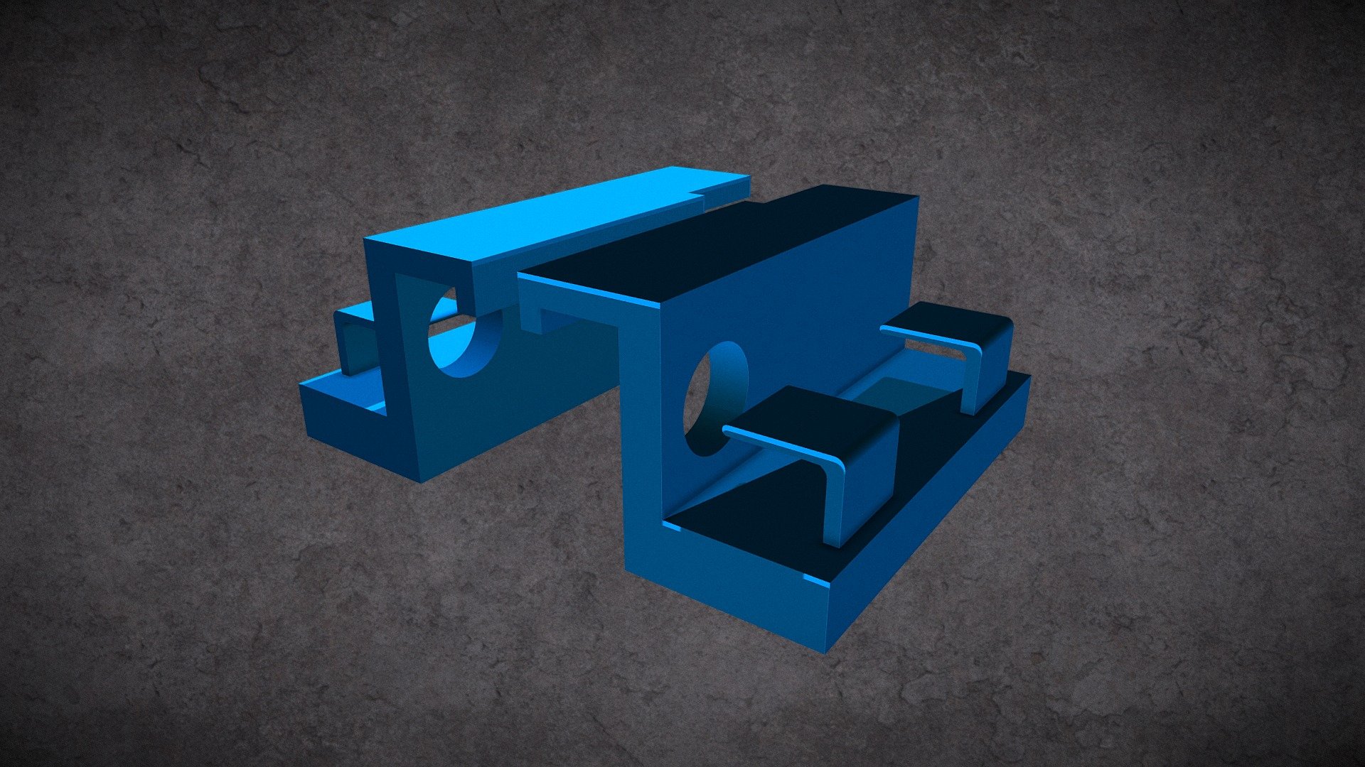 Cable Holder, 3D Printable By Velivian Fesothe 3D model by Velivian