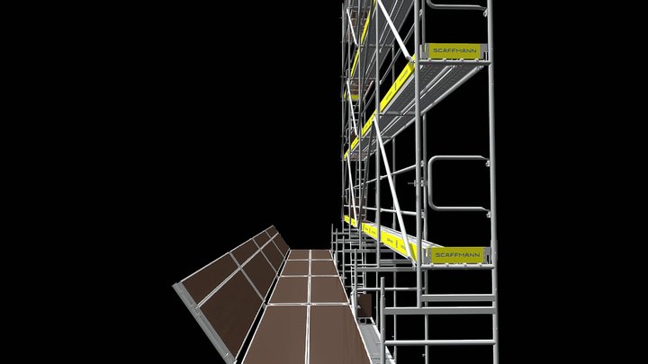 S.H.S. - Scaffmann H Frame System 3D Model