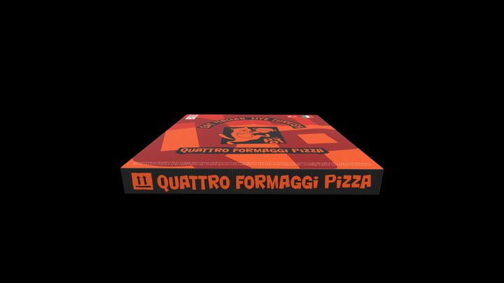 chizipot_pizza_packaging 3D Model