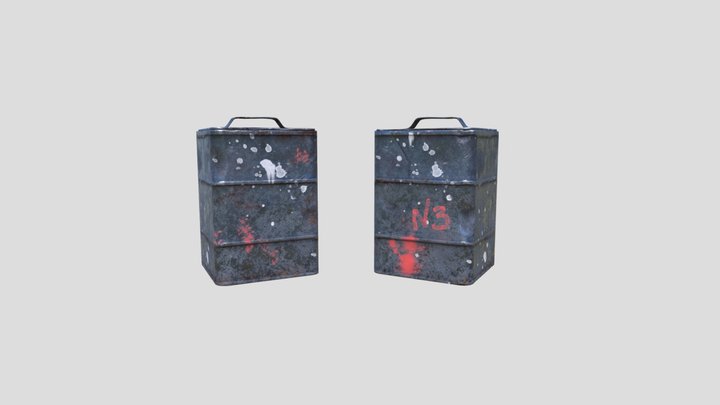 Canister 3D Model