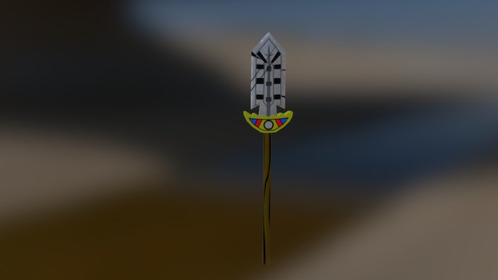 Spear 3D Model