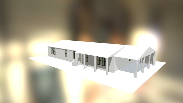 Maison Complète 3D Model