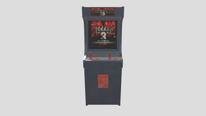 Tekken 3 Arcade 3D Model