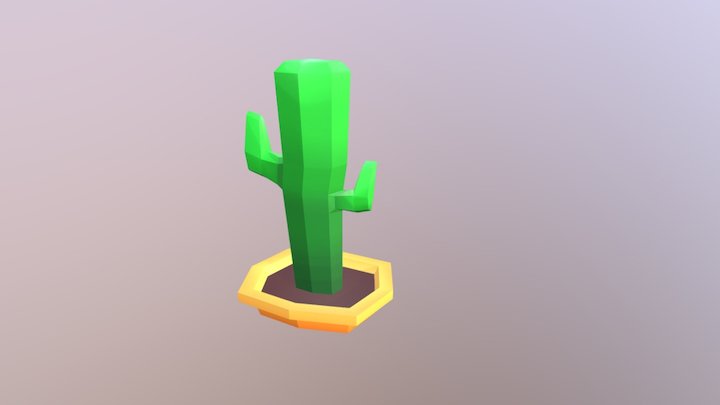Cactus 3D Model