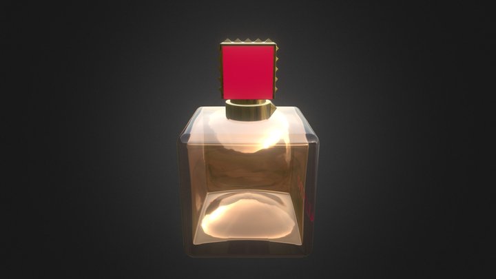 Flacon Temps Reel 3D 3D Model
