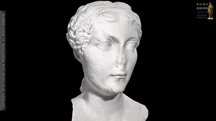 3D rendering of Antonia Minor