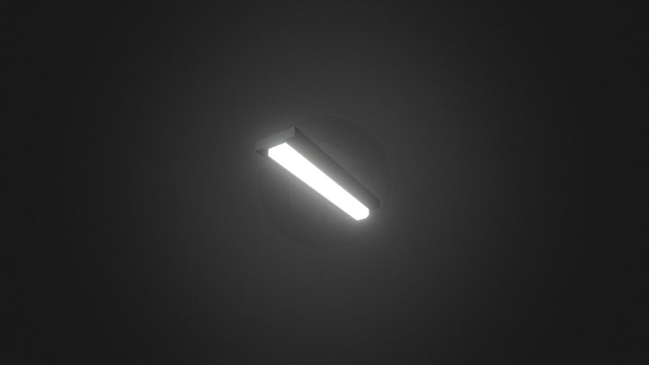 Props - Neon Lamp 3D Model