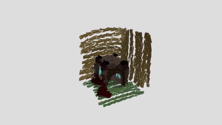 Inspired by the work of Z.Beksiński AA78 1978 3D Model