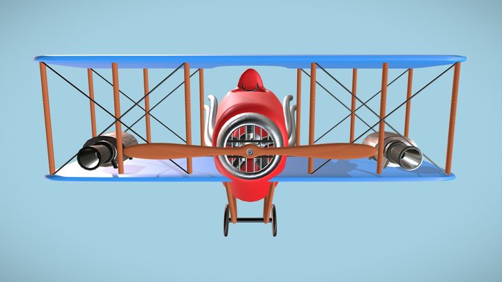 Alpaca Aircraft 3D Model