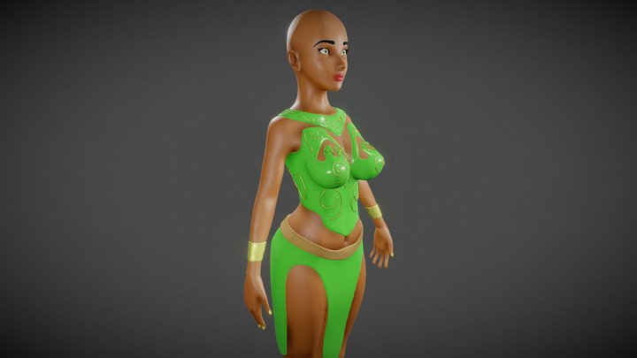 Ella 3D Model