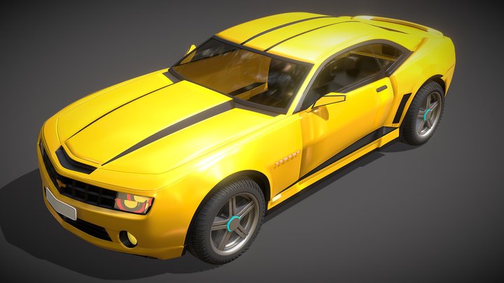 chevrolet camero car 3D Model